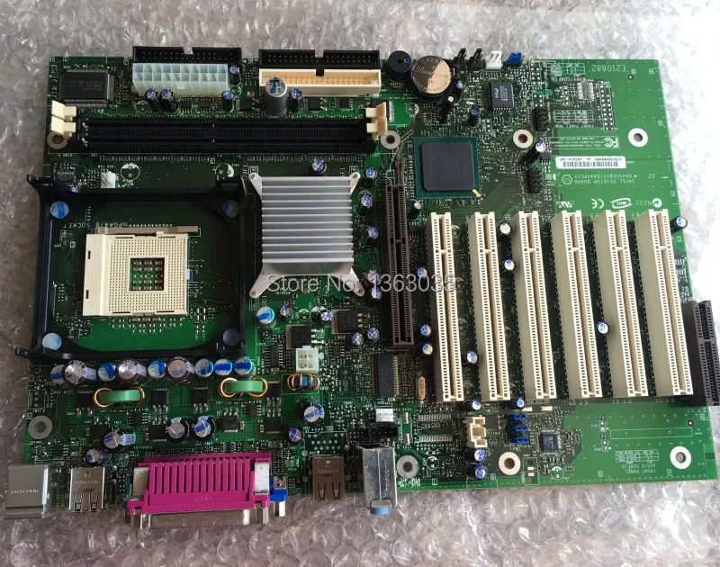 Десктопная плата d845набv2/D845PESV 845G 6 * PCI протестированная Промышленная материнская