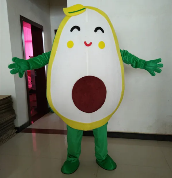 Mexican Avocado Mascot Costume Adult Size Cartoon Fruit Theme Costumes Role Playing Cartoon Clothing for Halloween Party Event
Mexican Avocado Mascot Costume Adult Size Cartoon Fruit Theme Costumes Role Playing Cartoon Clothing for Halloween Party Event