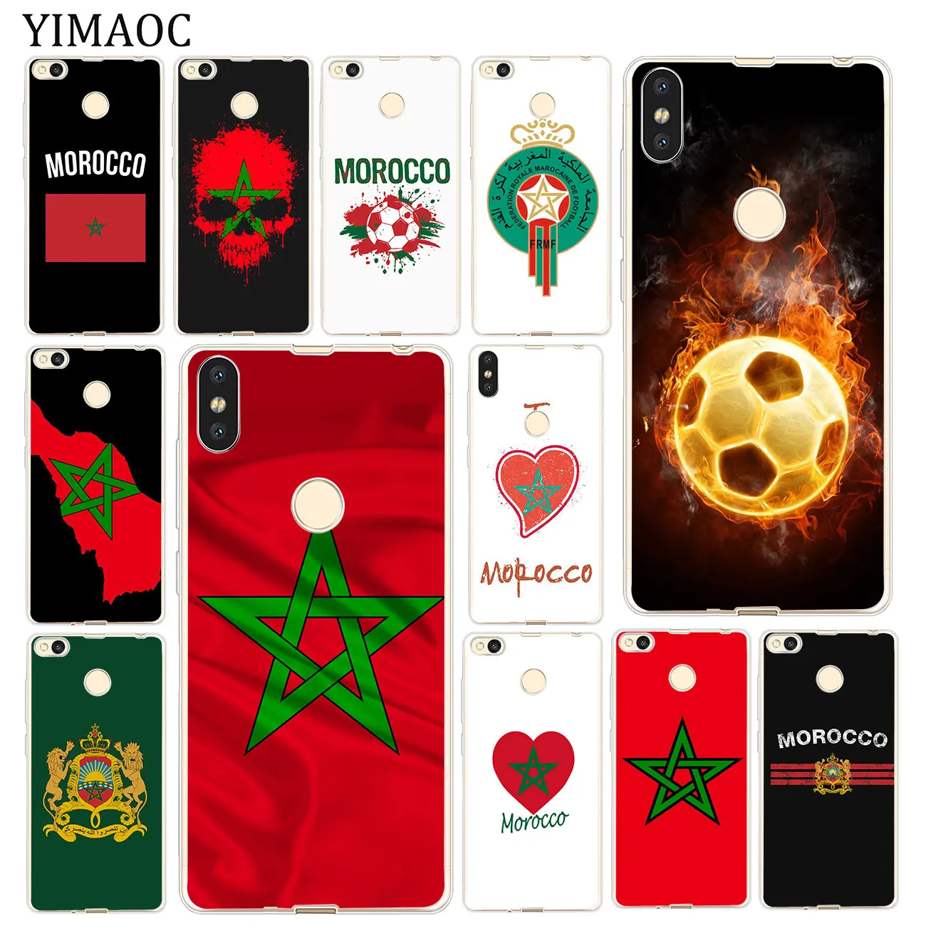 Мягкий чехол YIMAOC для Xiaomi MI Redmi 8A 7A 6A 5A 4X Note 8 7 6 Pro 5 Plus|Бамперы| |