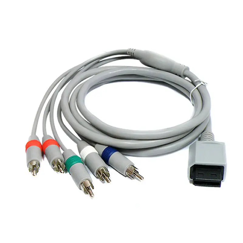 1.8m HDTV Audio Video AV 5RCA Cable for Nintendo Wii Wii U Component HDTV AV Audio Adapter for Wii U Console Cord AV Game Cable
1.8m HDTV Audio Video AV 5RCA Cable for Nintendo Wii Wii U Component HDTV AV Audio Adapter for Wii U Console Cord AV Game Cable