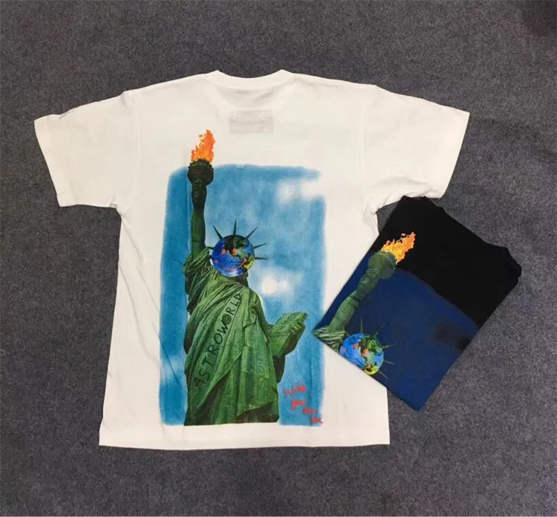 Travis Scott Tee T shirt Wen 1:1 High Quality T shirts Statue of Liberty Top Tees Travis Scott T-shirt
Travis Scott Tee T shirt Wen 1:1 High Quality T shirts Statue of Liberty Top Tees Travis Scott T-shirt