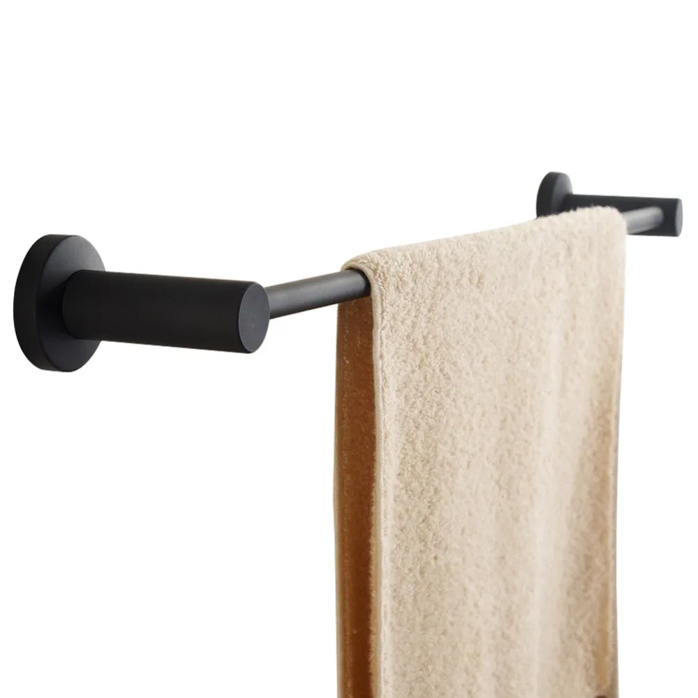 50/40 cm SUS 304 Stainless Steel Single Towel Bar Black Towel Rack Holder Black Matte Wall Mounted For Bathroom Accessories
50/40 cm SUS 304 Stainless Steel Single Towel Bar Black Towel Rack Holder Black Matte Wall Mounted For Bathroom Accessories