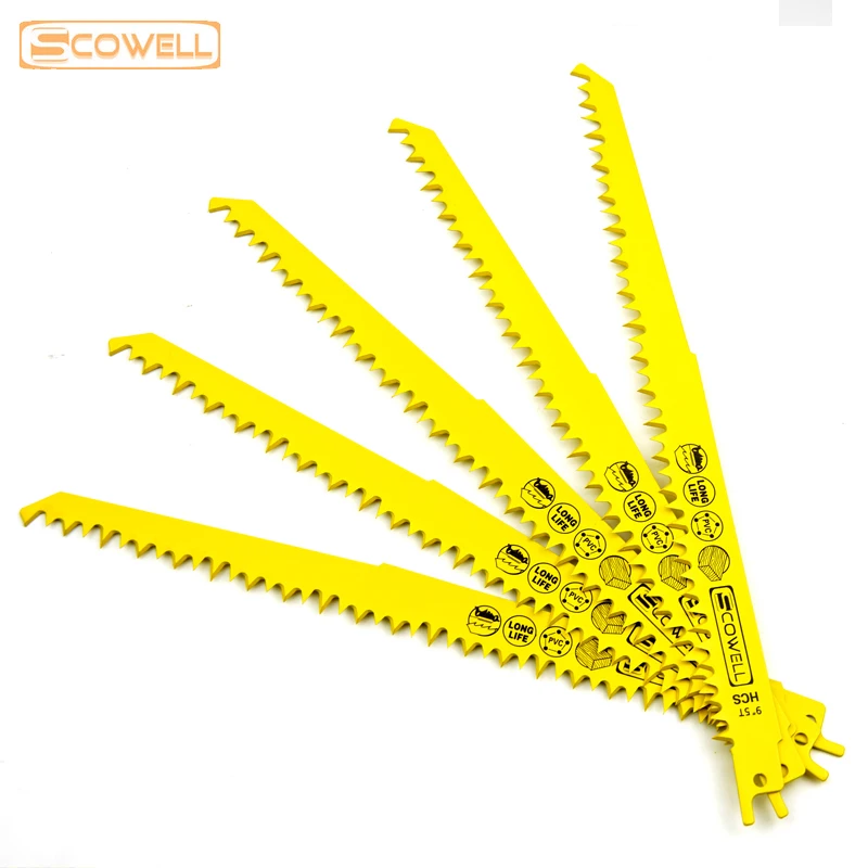 9 inch Reciprocating Saw Blades 5TPI sabre saw blade top for wood cutting S1531L Oscillating Multi tools blade Electrical Jigsaw
9 inch Reciprocating Saw Blades 5TPI sabre saw blade top for wood cutting S1531L Oscillating Multi tools blade Electrical Jigsaw