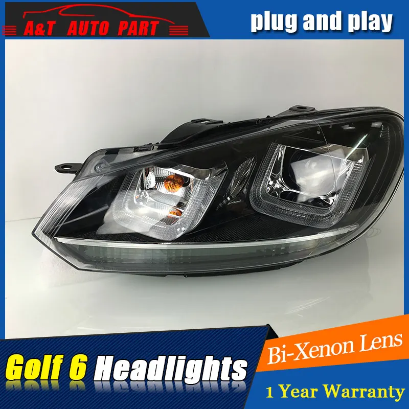 Car Styling Golf 6 headlights 2009-2013 VW Golf6 led headlight Volks wagen led drl turn signal drl H7 hid Bi-Xenon Lens low beam
Car Styling Golf 6 headlights 2009-2013 VW Golf6 led headlight Volks wagen led drl turn signal drl H7 hid Bi-Xenon Lens low beam
