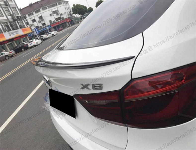 Автомобильный спойлер из углеродного волокна для BMW X6 F16 X6M 2015.2016.2017