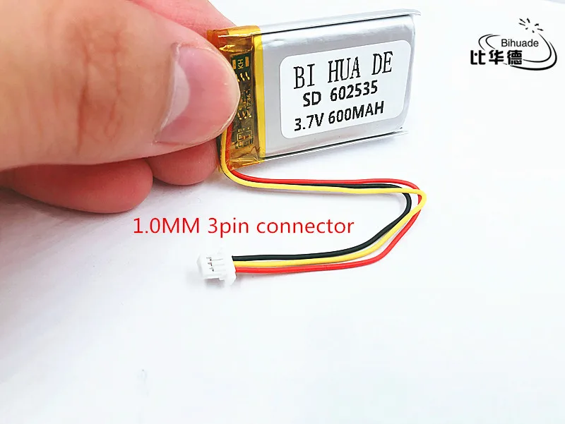 Литий-полимерная литиевая батарея 3 7 в 602535 600 мАч может быть изготовлена по