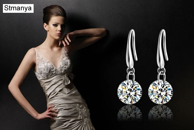 Imitation Zircon Earrings - Hot sale Trendy Round Design Clear Marquise Cut Zircon Earring For Wedding Earrings Gift 12163
Imitation Zircon Earrings - Hot sale Trendy Round Design Clear Marquise Cut Zircon Earring For Wedding Earrings Gift 12163
