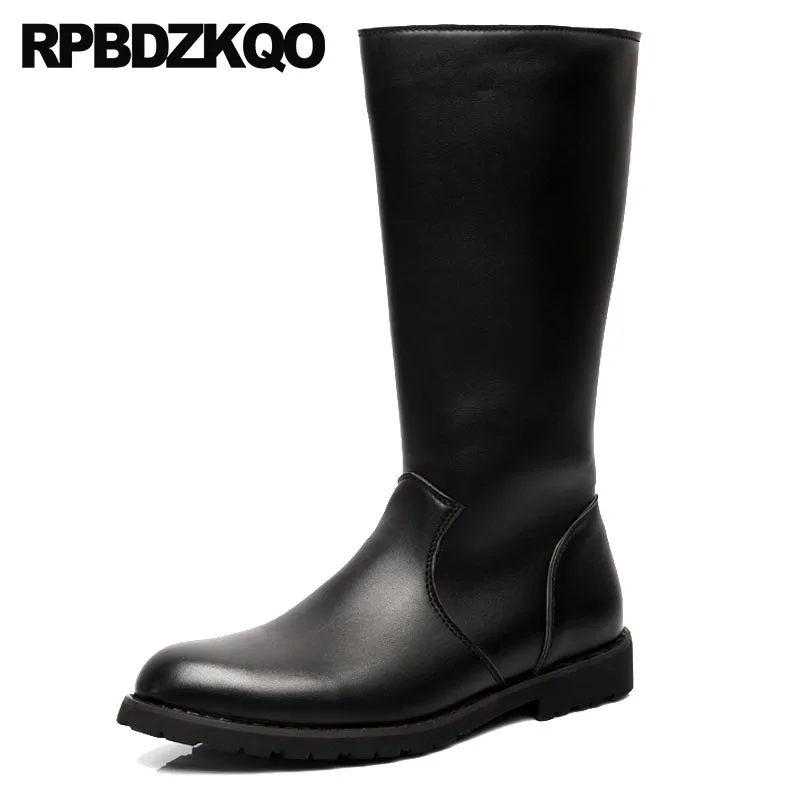 Casual Zipper Black Riding Tall Plus Size Cheap Non Slip Fall Boots Mid Calf 2021 Men's Shoes Designer Autumn Pointed Toe
Casual Zipper Black Riding Tall Plus Size Cheap Non Slip Fall Boots Mid Calf 2021 Men's Shoes Designer Autumn Pointed Toe