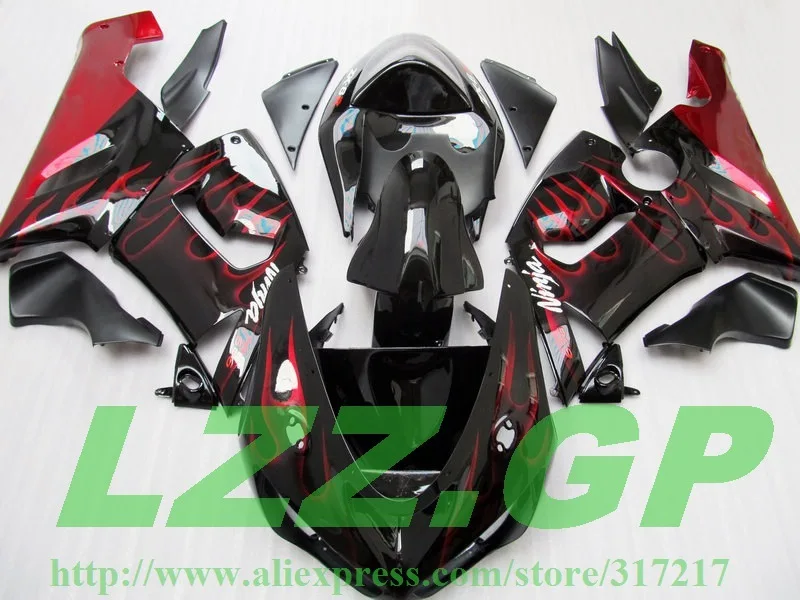 Injection Red flame black fairing kit For NINJA ZX 6R 636 05 06 ZX-6R 05-06 ZX6R 2005 2006 ZX 6R 05 06 fairings mold
Injection Red flame black fairing kit For NINJA ZX 6R 636 05 06 ZX-6R 05-06 ZX6R 2005 2006 ZX 6R 05 06 fairings mold