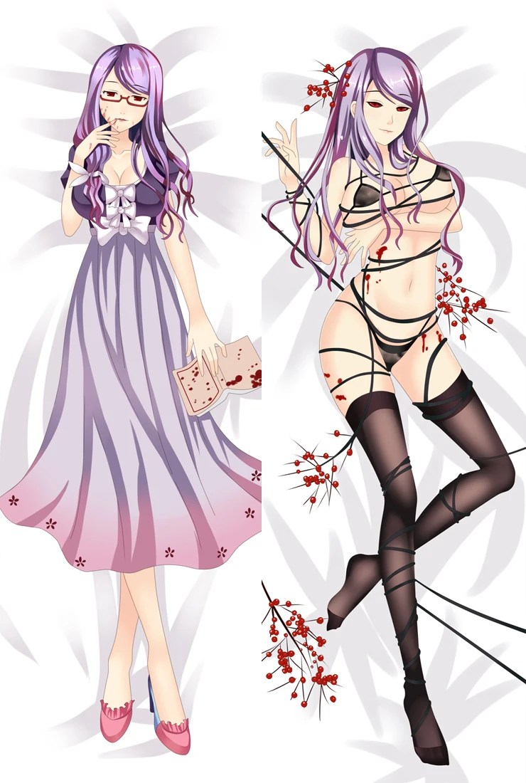 2017 August аниме Токийский Гуль Kamishiro Rize Kirishima Toka Yonebayashi saiko Подушка Dakimakura обнимающая