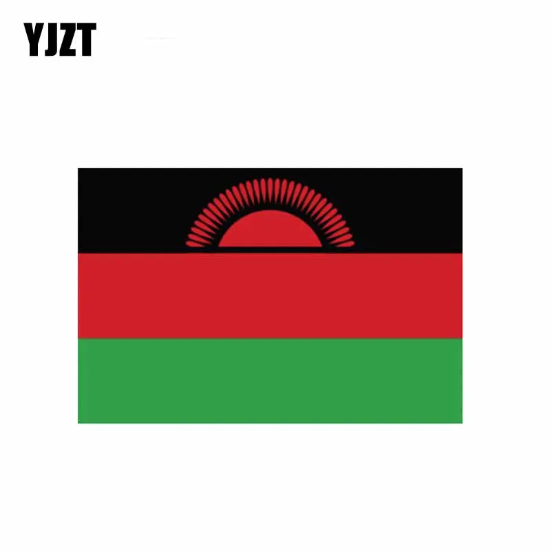 YJZT 12CM*7.7CM Car Styling Malawi Flag Accessories Decal Window Car Sticker 6-1116
YJZT 12CM*7.7CM Car Styling Malawi Flag Accessories Decal Window Car Sticker 6-1116