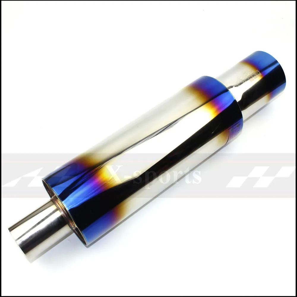 Car styling accessories exhaust systems Muffler tail High Quality Universal Stainless steel 304 Interface 63mm Export 101mm
Car styling accessories exhaust systems Muffler tail High Quality Universal Stainless steel 304 Interface 63mm Export 101mm