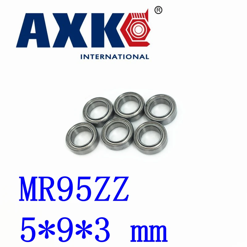 Axk Бесплатная доставка 10 шт. Mr95zz Abec-5 5x9x3 мм Глубокие шаровые подшипники Mr95 / L-950 Zz |