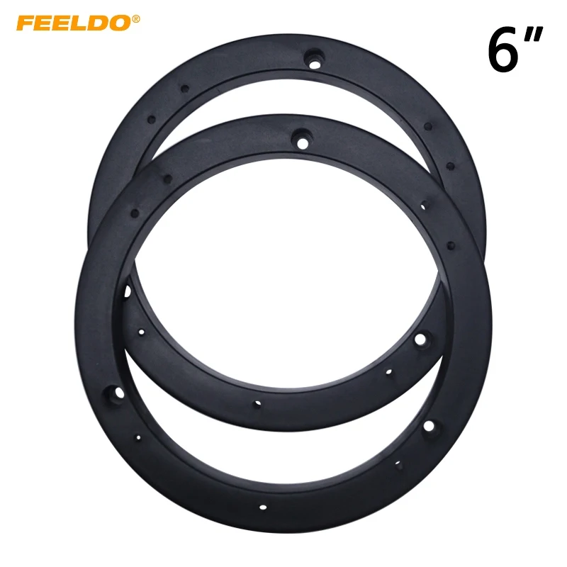 FEELDO 6" 1Pair Stereo Audio Solid Speaker Spacer Adapter Hold Refitting Mat Anti-Slip Mat #MX5607
FEELDO 6" 1Pair Stereo Audio Solid Speaker Spacer Adapter Hold Refitting Mat Anti-Slip Mat #MX5607
