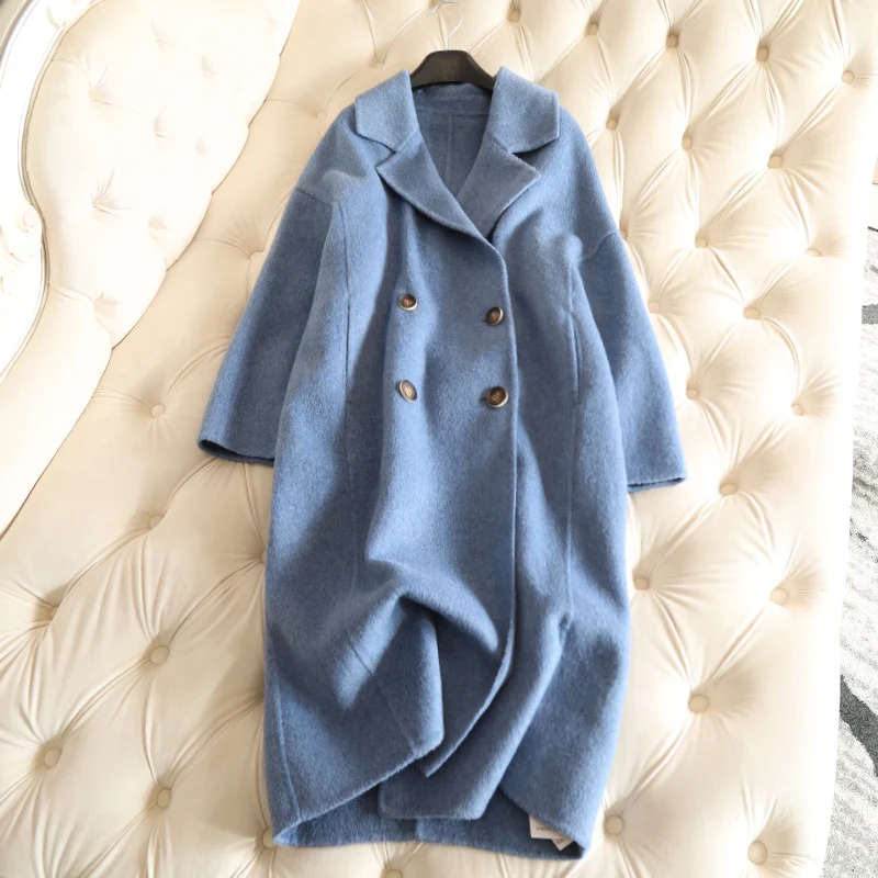 Cheapest Last Few Pcs 100% Wool Good Quality Wool Coats Lady New Belt Plaid Overcoat Long For Women Double Breasted Back Belt
Cheapest Last Few Pcs 100% Wool Good Quality Wool Coats Lady New Belt Plaid Overcoat Long For Women Double Breasted Back Belt