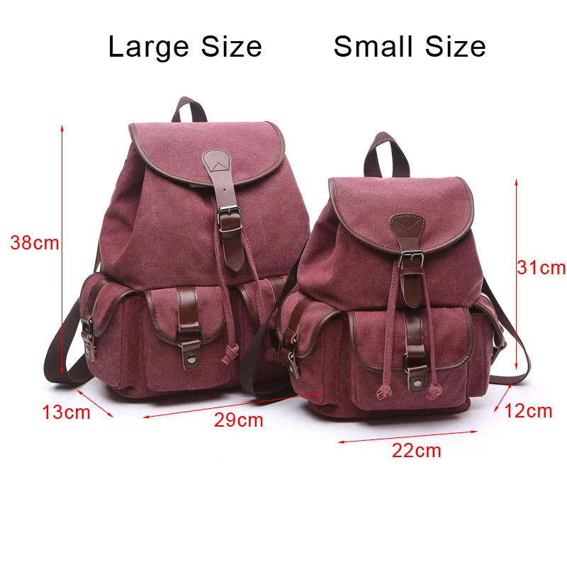 Canvas Backpack Large School Bag Women Drawstring Travel Schoolbag Backpacks for Teenage Girls Woman Large Capacity Back Pack
Canvas Backpack Large School Bag Women Drawstring Travel Schoolbag Backpacks for Teenage Girls Woman Large Capacity Back Pack