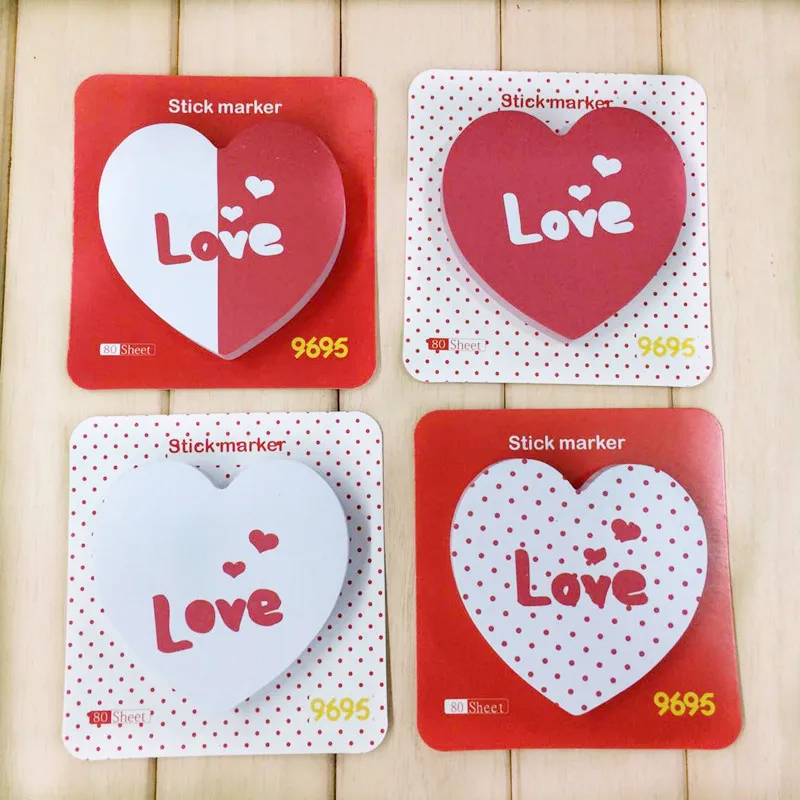 4pc Love Stick Memo Marker Multi Design Mixed 70 Sheet Heart Cartoon Notes N Times Sticker Office School Home Stationery Notepad
4pc Love Stick Memo Marker Multi Design Mixed 70 Sheet Heart Cartoon Notes N Times Sticker Office School Home Stationery Notepad