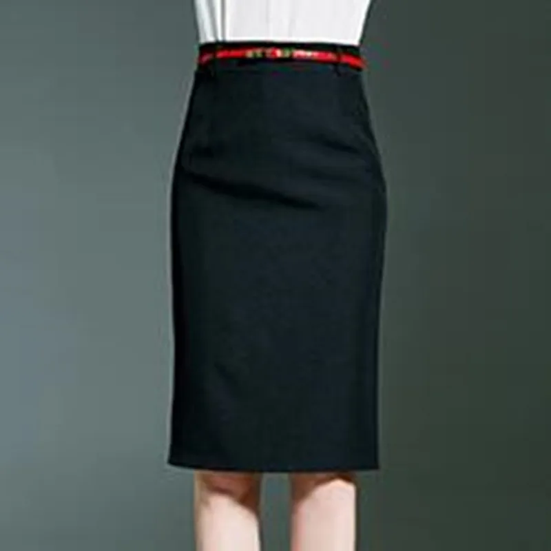 Black Suit Skirts Women High Waist Formal Career High Waist Pencil Skirt Female Autum Slim Hip Skirts OL Skirt
Black Suit Skirts Women High Waist Formal Career High Waist Pencil Skirt Female Autum Slim Hip Skirts OL Skirt