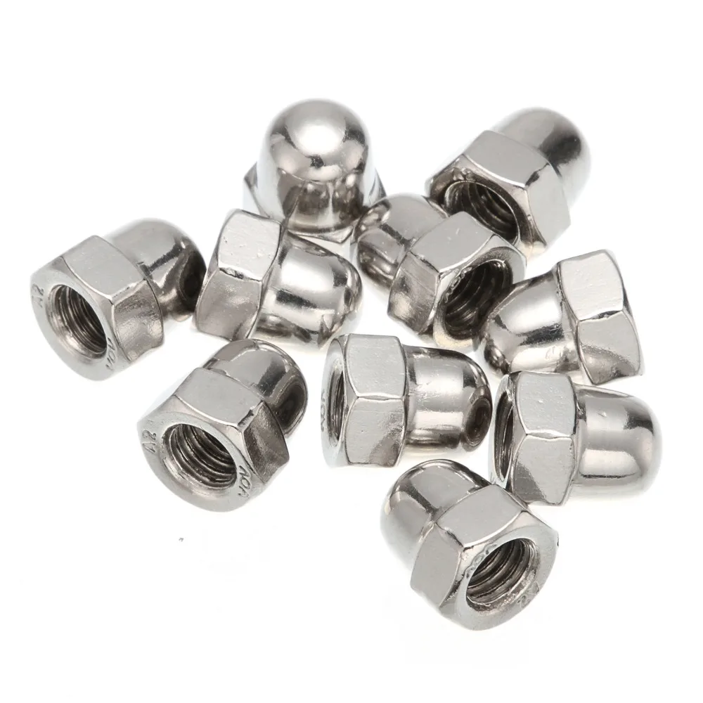 DIN1587 M3*6 Nickel-plated Cap Nuts Decorative Cover Semicircle Acorn Nut stainless steel 304 acorn nut
DIN1587 M3*6 Nickel-plated Cap Nuts Decorative Cover Semicircle Acorn Nut stainless steel 304 acorn nut