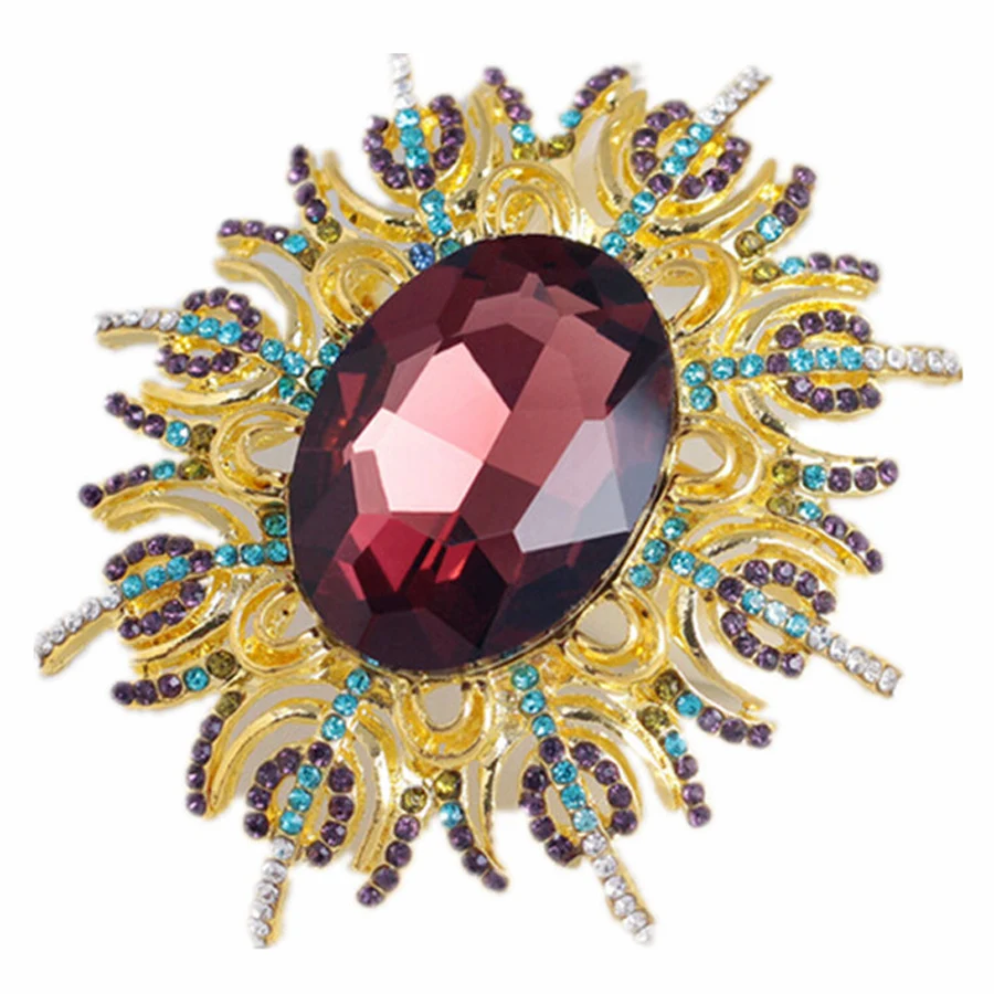 2017 New Arrival Elegant Brooch Rhinestone Flower Bride Brooches Purple Big Crystal Pin Women Wedding Jewelry Broche XZ087
2017 New Arrival Elegant Brooch Rhinestone Flower Bride Brooches Purple Big Crystal Pin Women Wedding Jewelry Broche XZ087