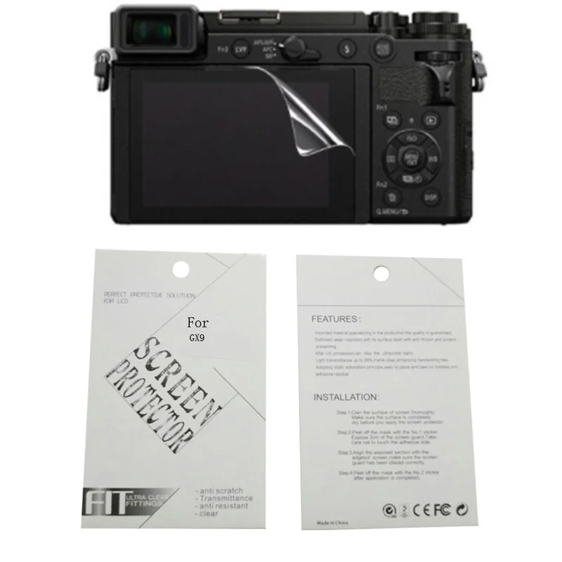 20 шт. Новая мягкая защитная пленка для экрана камеры для Panasonic G6 G7 GF2 GF7 GF8 GF10 GX1 GX8 GX9 GX80 GX85 SZ8
20 шт. Новая мягкая защитная пленка для экрана камеры для Panasonic G6 G7 GF2 GF7 GF8 GF10 GX1 GX8 GX9 GX80 GX85 SZ8