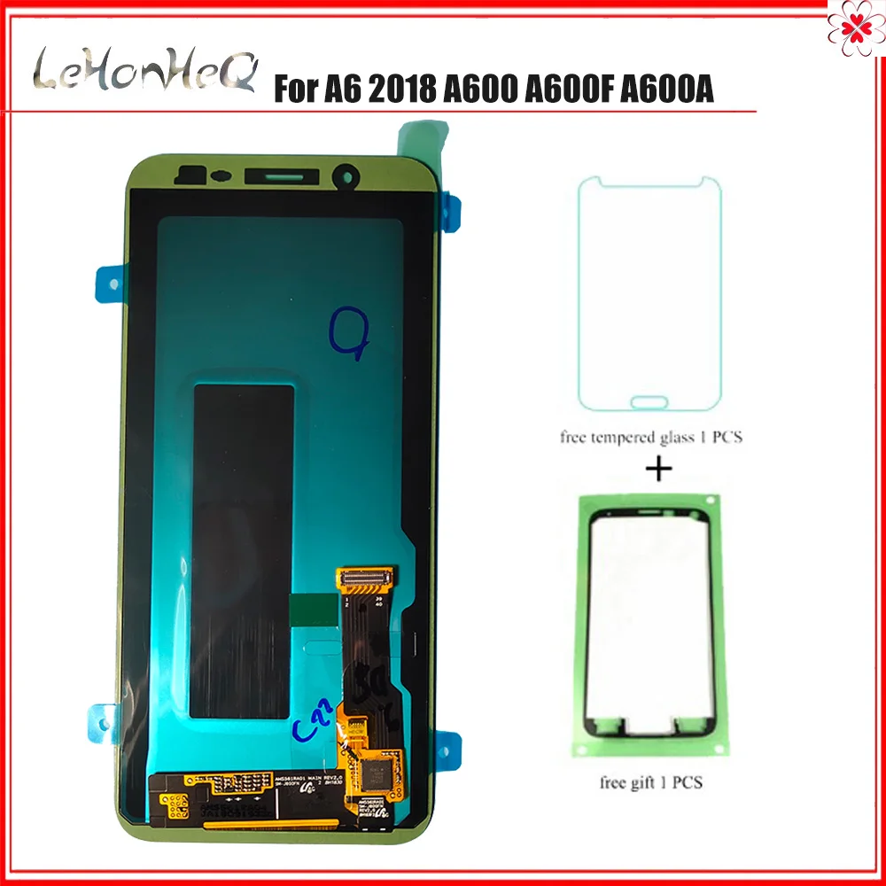 LCD For Samsung Galaxy A6 2018 A600 A600F A600FN LCD Display Touch Screen Digitizer Assembly For samsung A600FN Original LCD
LCD For Samsung Galaxy A6 2018 A600 A600F A600FN LCD Display Touch Screen Digitizer Assembly For samsung A600FN Original LCD