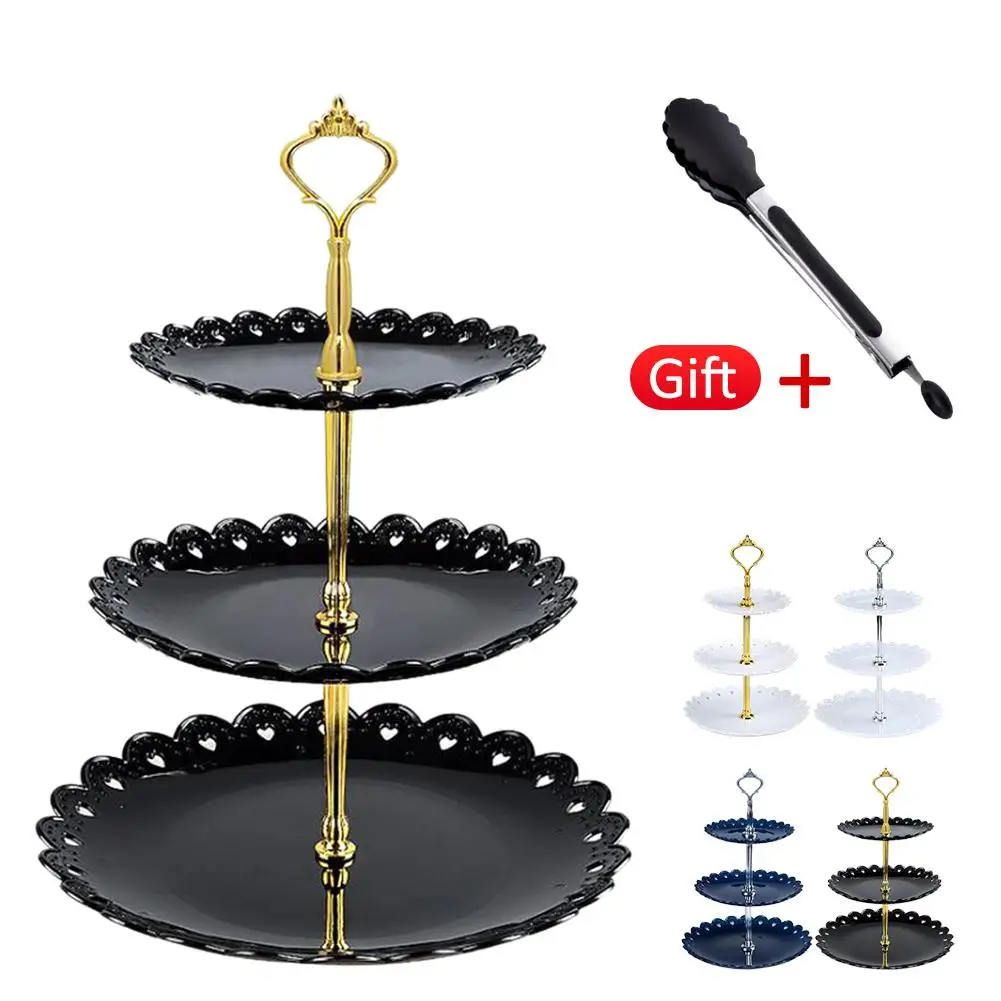 European Fruit Plate Three - Layer Snack Rack Living Room Fruit Bowl Wedding Cake Rack Candy Rack 3 - Tier Cake Stand
European Fruit Plate Three - Layer Snack Rack Living Room Fruit Bowl Wedding Cake Rack Candy Rack 3 - Tier Cake Stand