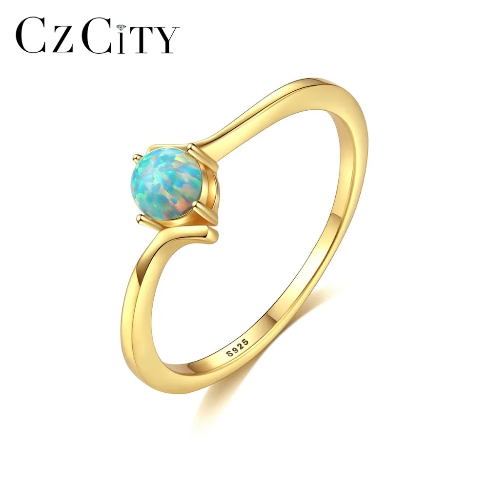 CZCITY Delicate Small Ball Fire Opal Wedding Rings for Women Romantic Colorful Birthstone Rings Silver 925 Jewelry Accessories
CZCITY Delicate Small Ball Fire Opal Wedding Rings for Women Romantic Colorful Birthstone Rings Silver 925 Jewelry Accessories