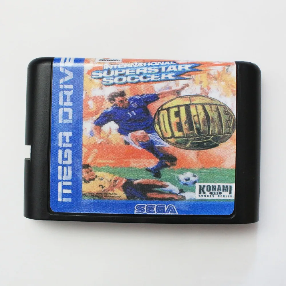 Международный суперзвездный футбол 16 бит SEGA MD игровая карта для Sega Mega Drive для Genesis
Международный суперзвездный футбол 16 бит SEGA MD игровая карта для Sega Mega Drive для Genesis