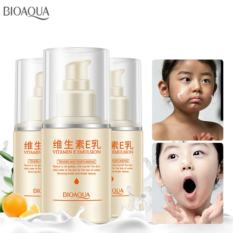 

BIOAQUA Face Care Vitamin E Emulsion Face Cream Moisturizing Anti-Aging Anti Wrinkle Day or Night Face Cream
