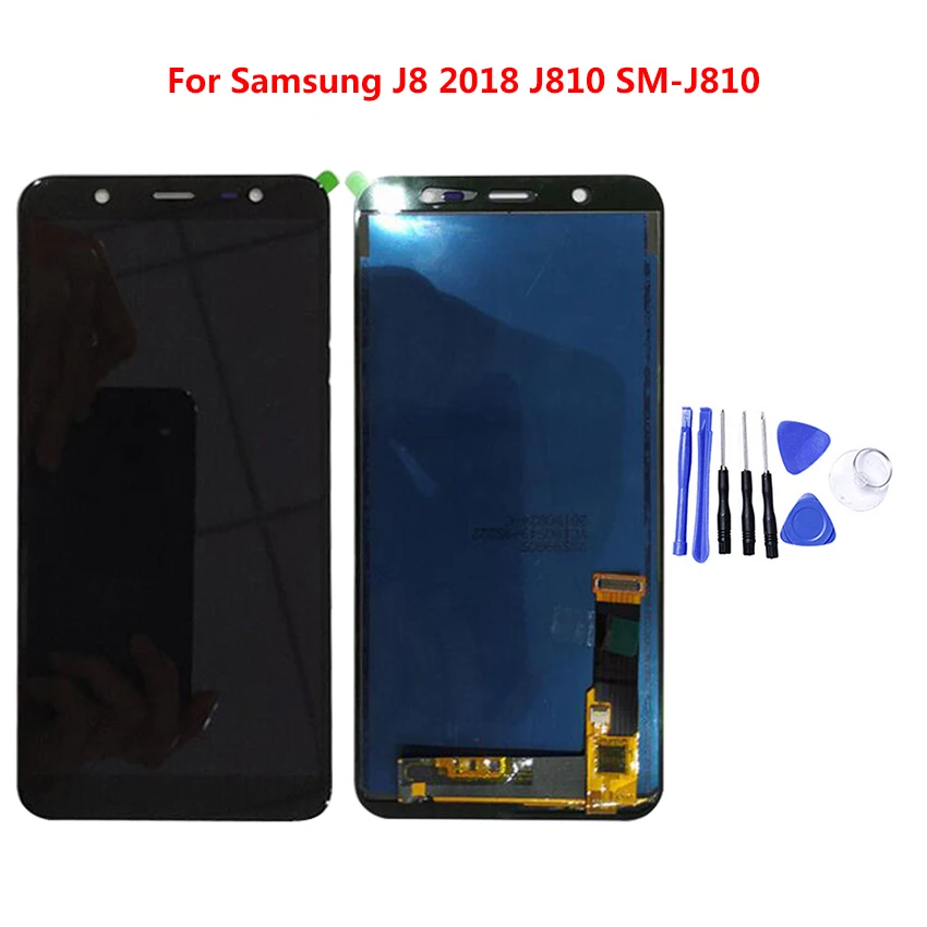 ЖК-дисплей для Samsung Galaxy J8 2018 J810, дигитайзер сенсорного экрана, сменная часть, регулировка яркости
ЖК-дисплей для Samsung Galaxy J8 2018 J810, дигитайзер сенсорного экрана, сменная часть, регулировка яркости