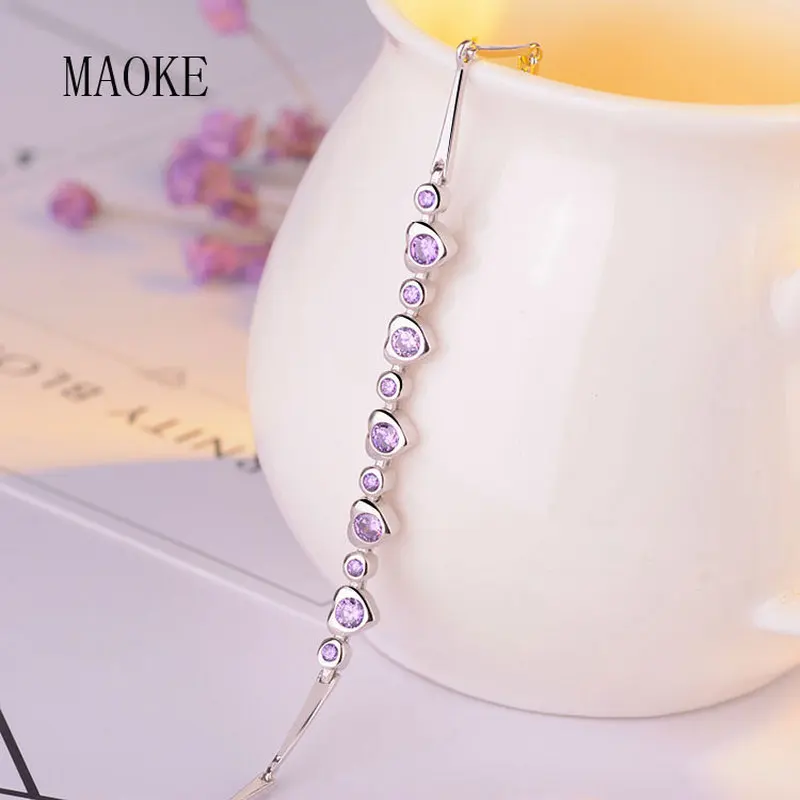 Promotional S925 Sterling SV Hand Fashion Love Heart Shaped Bracelet Fashion Jewelry for Women's Fashion Gifts 
Promotional S925 Sterling SV Hand Fashion Love Heart Shaped Bracelet Fashion Jewelry for Women's Fashion Gifts