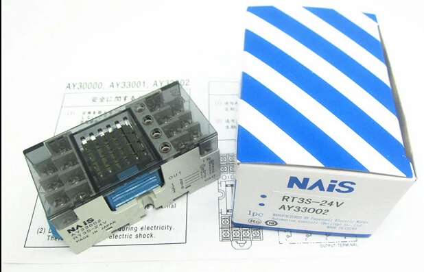 Горячая новинка реле AY33002-RT3S-24V AY33002 RT3S-24V RT3S 24V 24VDC DC24V 1 шт./лот
Горячая новинка реле AY33002-RT3S-24V AY33002 RT3S-24V RT3S 24V 24VDC DC24V 1 шт./лот