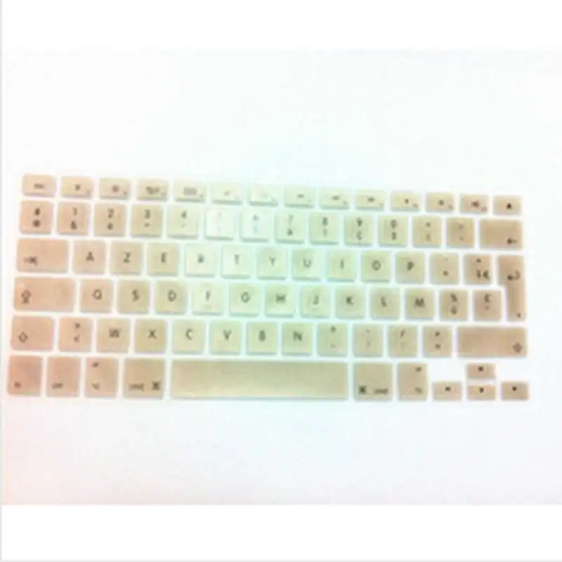 Metallic Gold French UK Silicone Keyboard Cover Skin Protector for MacBook Pro air 13 15" 17" Air 13 with Retina Display
Metallic Gold French UK Silicone Keyboard Cover Skin Protector for MacBook Pro air 13 15" 17" Air 13 with Retina Display