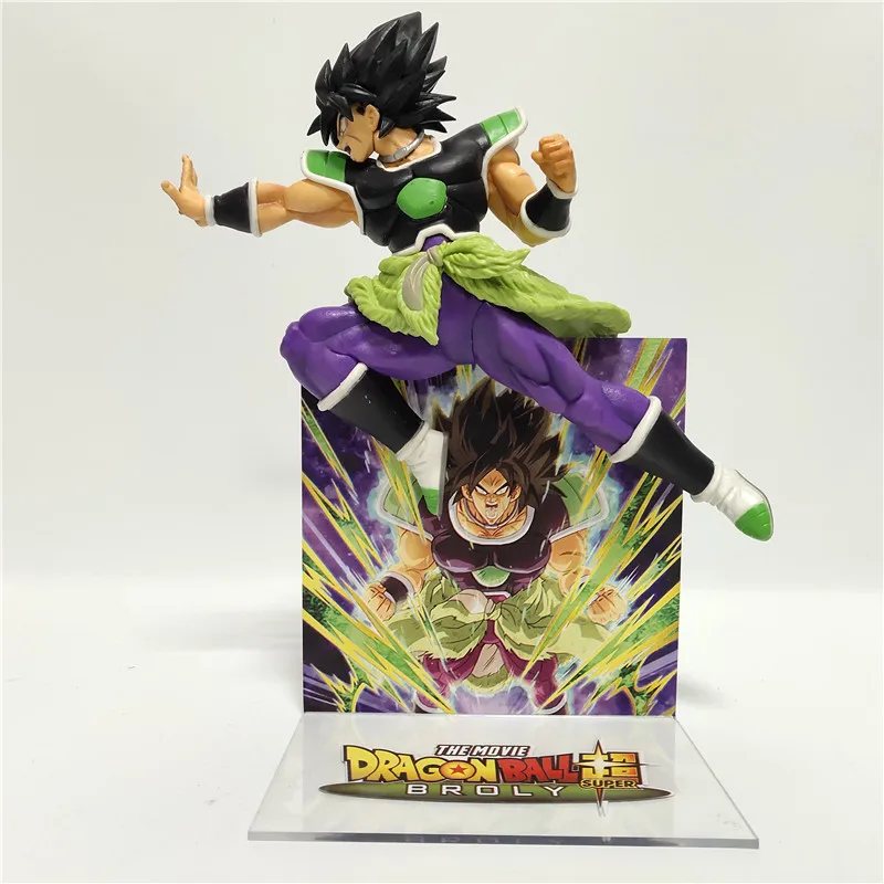 

Anime Dragon Ball Z Broly Action Figures Toy 22/26cm Dragon Ball Super Movie Broly Toys for Children Ultimate Soldier Figurine