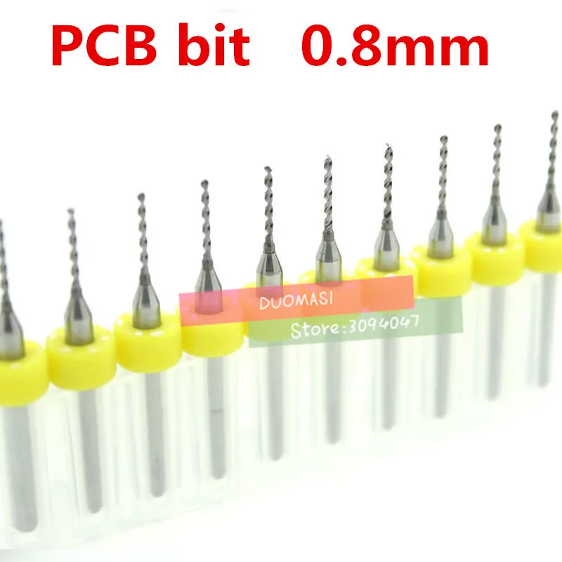 Free shipping 10pcs 0.8 mm PCB mini drill Bit tungsten steel carbide for print circuit board cnc drill Bits Machine
Free shipping 10pcs 0.8 mm PCB mini drill Bit tungsten steel carbide for print circuit board cnc drill Bits Machine