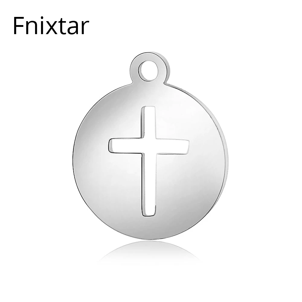 Fnixtar, полированная нержавеющая сталь, крест, Металлические Мини-подвески, подвески для самостоятельного изготовления женских браслетов 12*14 ...
Fnixtar, полированная нержавеющая сталь, крест, Металлические Мини-подвески, подвески для самостоятельного изготовления женских браслетов 12*14 ...