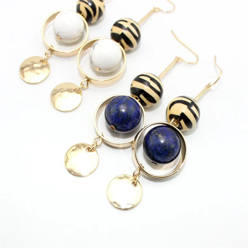 LongWay 2019 Long copper sticks wear wood, beads natural stone earrings Drop Earrings For Women Wedding Earrings SER170075
LongWay 2019 Long copper sticks wear wood, beads natural stone earrings Drop Earrings For Women Wedding Earrings SER170075