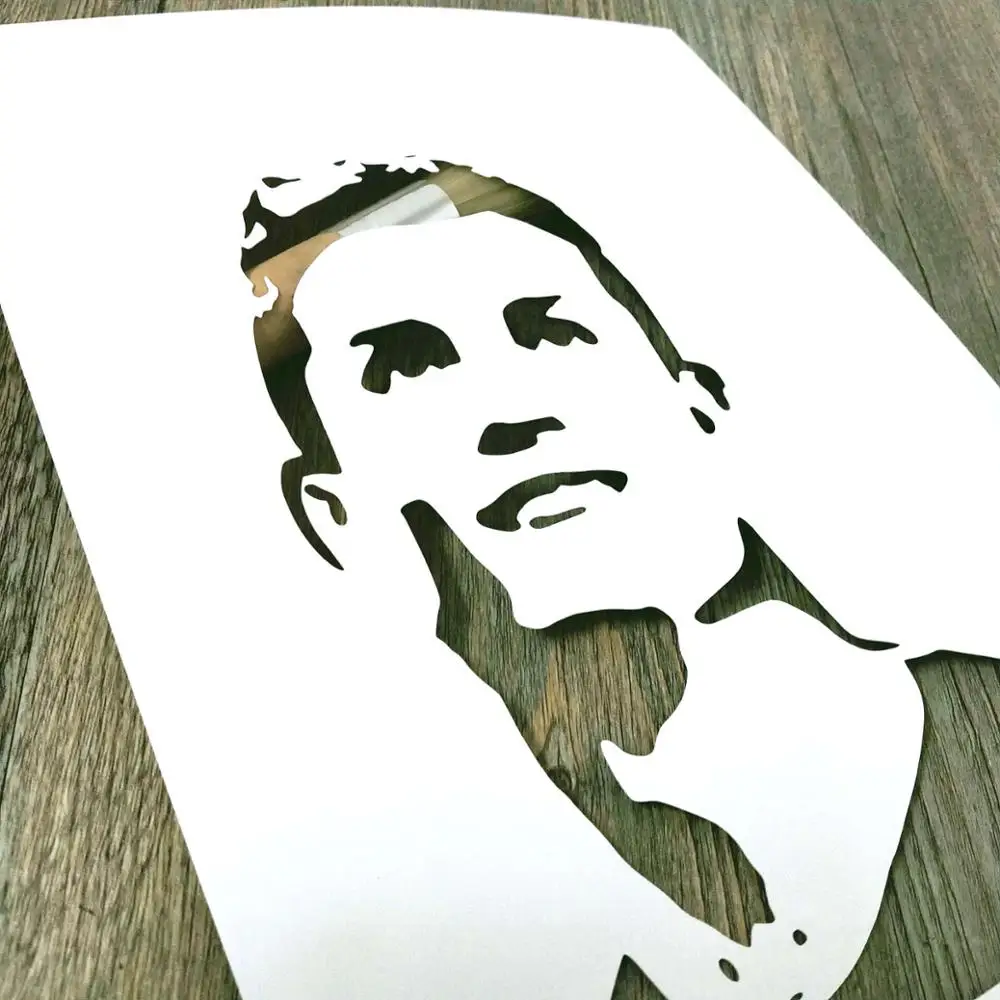 1piece A4,Cristiano Ronaldo Stencil for painting,fabric painting,T shirt crafts,People template,durable plastic stencil #742
1piece A4,Cristiano Ronaldo Stencil for painting,fabric painting,T shirt crafts,People template,durable plastic stencil #742
