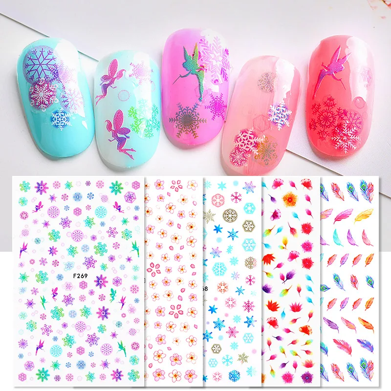 Beauty flower designs adhesive nail sticker decals Christmas nail art decorations stickers snowflake nails sticker art
Beauty flower designs adhesive nail sticker decals Christmas nail art decorations stickers snowflake nails sticker art