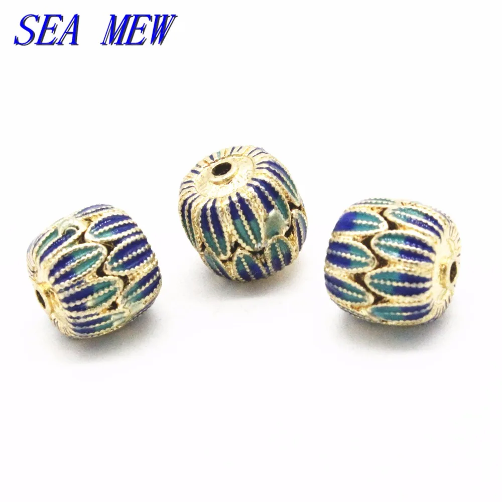 5 PCS 11.5mm Tibetan Alloy Bead Gold/ Silver Color Enamel Glaze Drops Nepal Bead Spacer Beads Hole Bead For Jewelry Making
5 PCS 11.5mm Tibetan Alloy Bead Gold/ Silver Color Enamel Glaze Drops Nepal Bead Spacer Beads Hole Bead For Jewelry Making