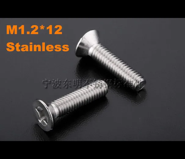 500pcs/lot M1.2*12 KM Stainless steel countersunk head philips micro machine screw electronic high precision screw
500pcs/lot M1.2*12 KM Stainless steel countersunk head philips micro machine screw electronic high precision screw