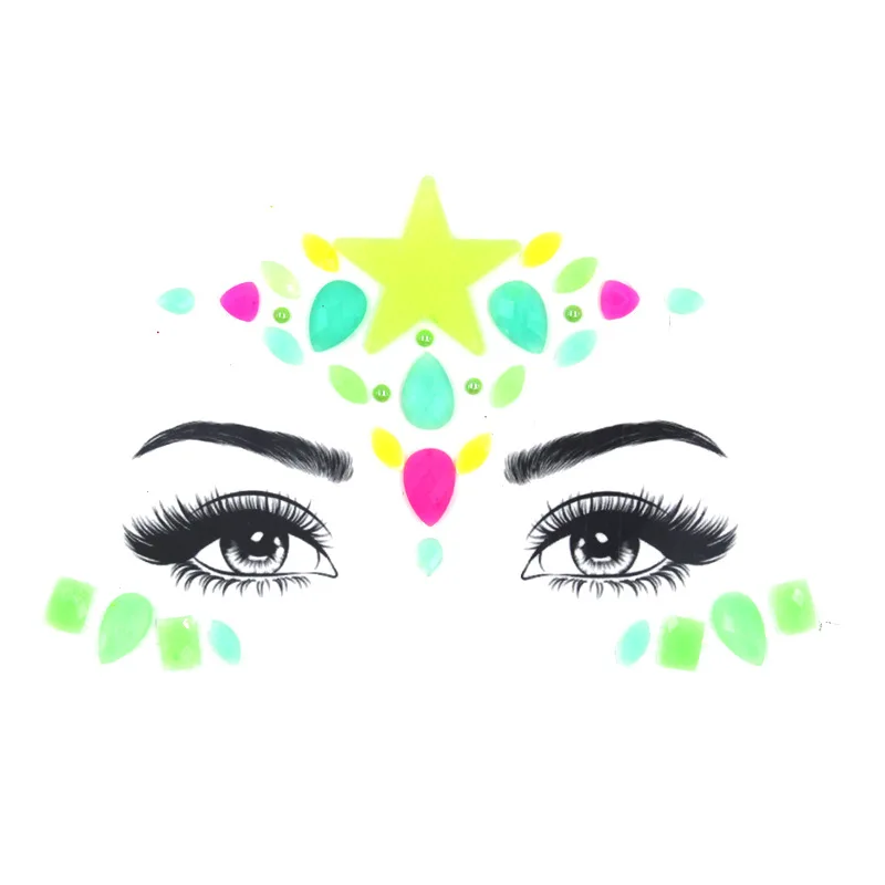 Temporary Rhinestone Glitter Tattoo Stickers Face Jewels Gems Music Festival Party Makeup Body Jewels Flash Face Crystal Sticker
Temporary Rhinestone Glitter Tattoo Stickers Face Jewels Gems Music Festival Party Makeup Body Jewels Flash Face Crystal Sticker