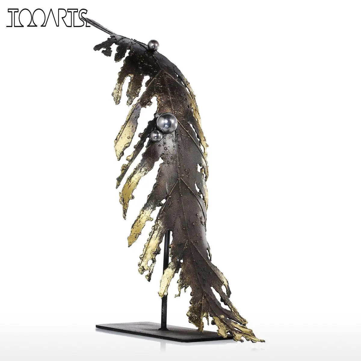 Tooarts Banana Leaf Figurines Modern Sculpture Home Decor Metal Craft Iron Delicate Gift for Office Home Decoration Accessories
Tooarts Banana Leaf Figurines Modern Sculpture Home Decor Metal Craft Iron Delicate Gift for Office Home Decoration Accessories