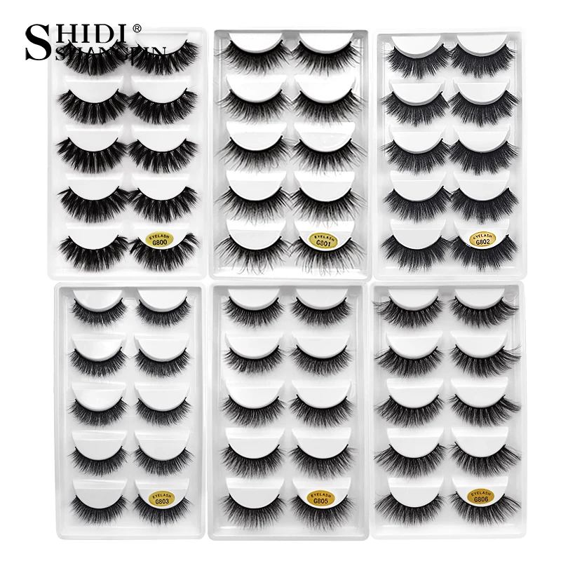 SHIDISHANGPIN 50 lots wholesale mink eyelashes hand made false eyelash natural long 3d mink lashes makeup natural false lashes G
SHIDISHANGPIN 50 lots wholesale mink eyelashes hand made false eyelash natural long 3d mink lashes makeup natural false lashes G