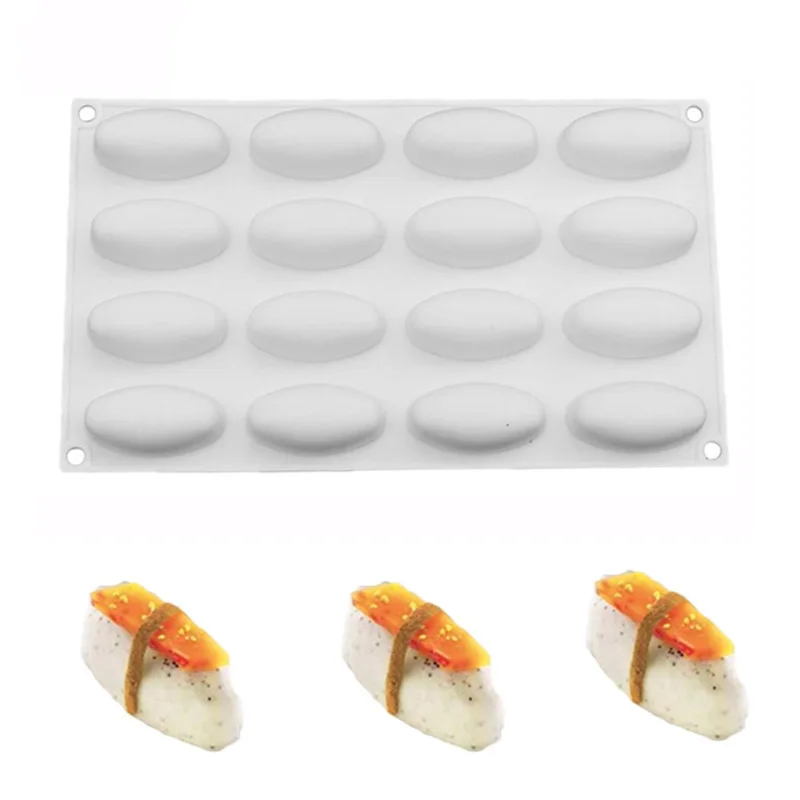 Силиконовые формы для суши Нигири формы для торта инструменты для украшения торта для кухни десерт шоколадное мороженое Инструменты для вы...
Силиконовые формы для суши Нигири формы для торта инструменты для украшения торта для кухни десерт шоколадное мороженое Инструменты для вы...