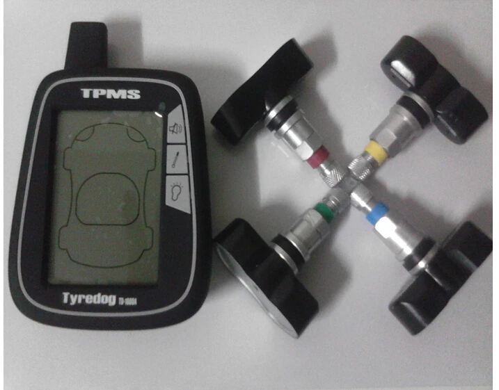 Hot! Wholesale Tyredog TD1000A-I 2.7" LCD Wireless Tire Pressure Monitor System TPMS internal sensor Free shipping
Hot! Wholesale Tyredog TD1000A-I 2.7" LCD Wireless Tire Pressure Monitor System TPMS internal sensor Free shipping