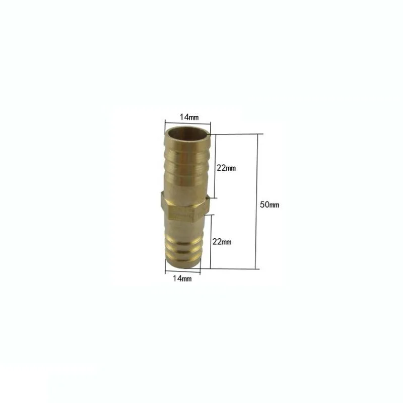 14mm Brass Connector Copper Pagoda Joint Straight-through Type Quick Plug Hose Gas Air Pipe Fitting
14mm Brass Connector Copper Pagoda Joint Straight-through Type Quick Plug Hose Gas Air Pipe Fitting