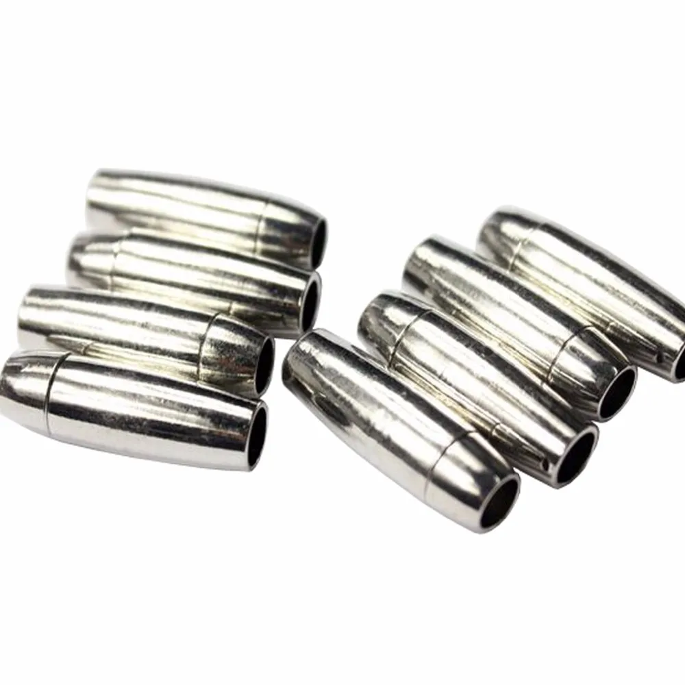 AaaZee 3 Sets 5mm Diameter Metal Copper Bullet Shape Magnetic Jewelry Clasp For DIY Bracelet Necklace Art Crafts, 23mm Long
AaaZee 3 Sets 5mm Diameter Metal Copper Bullet Shape Magnetic Jewelry Clasp For DIY Bracelet Necklace Art Crafts, 23mm Long