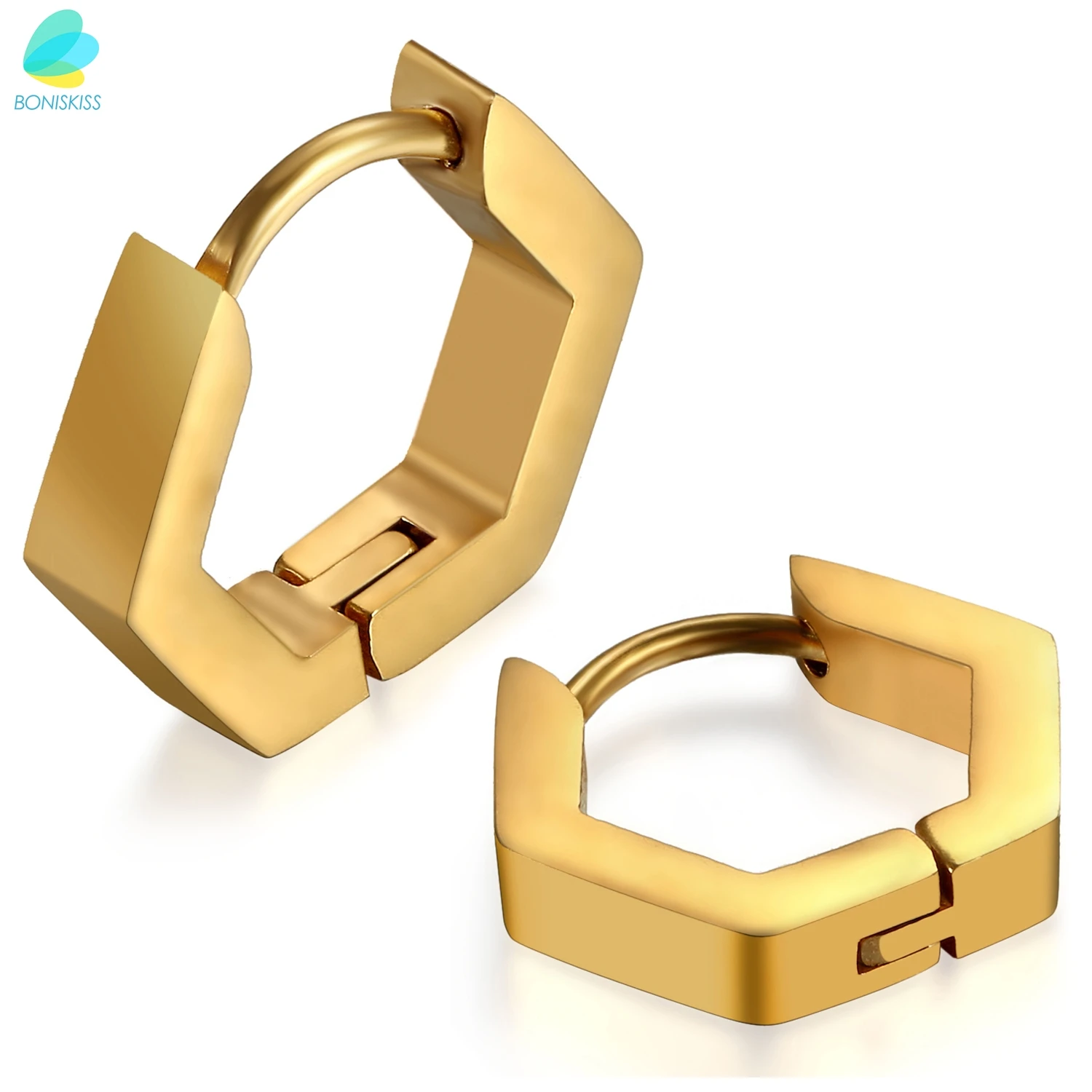 BONISKISS Unisex Stainless Steel Hexagon Screw Nut Shape Ear Stud Ring 2020 New Fashion Gift For Valentine's Day Women Bijoux
BONISKISS Unisex Stainless Steel Hexagon Screw Nut Shape Ear Stud Ring 2020 New Fashion Gift For Valentine's Day Women Bijoux